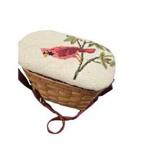 Vintage Cardinal Putney Basket purse for the bird lover